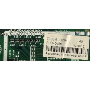 MAIN / SANYO 1LG4B10Y0880A Z6SEM / 1LG4B10Y0880A / Z6SEM / MODELO FVM3982 P39842-01	